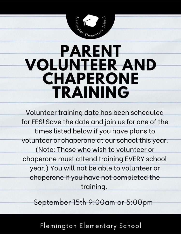 parent volunteer training 