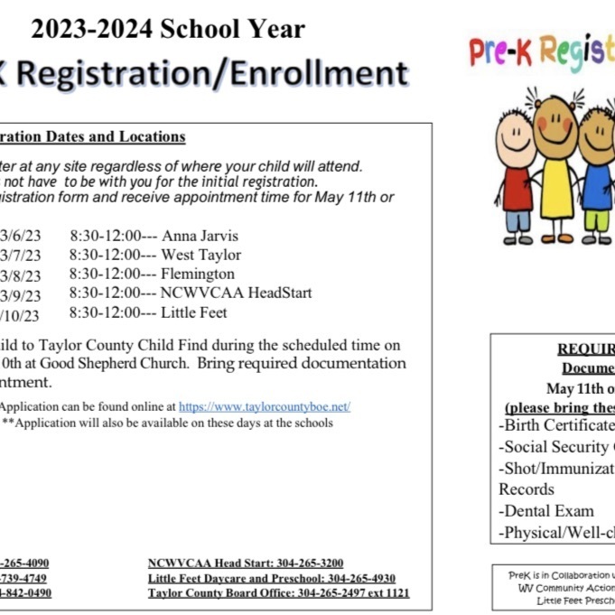 preschool registration 
